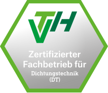 VTH Zertifizierter Fachbetrieb für Dichtungstechnik